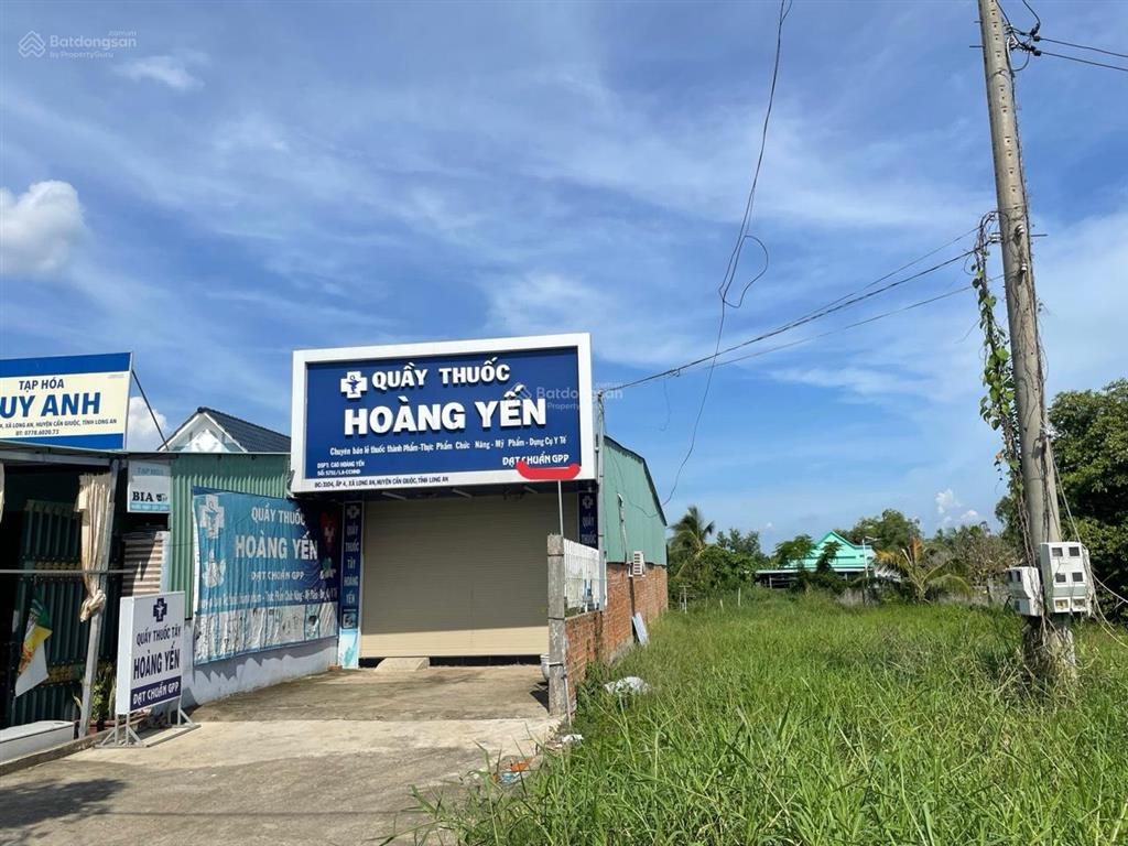 Chính chủ gửi bán đất thổ, mặt tiền quốc lộ 50, giá rẻ, sổ hồng riêng