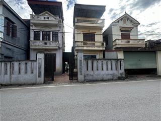 Bán 102m2 có nhà 2 tầng 1 tum mặt đường huyện kinh doanh,gần đh bách khoa cs2 tại và đường đông tây