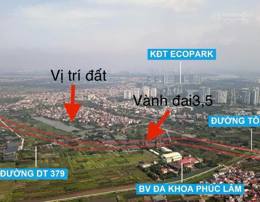 Bán 110m2 gần đường vành đai 3,5 sắp triển khai tại văn giang  hy bao quanh là các dự án lớn