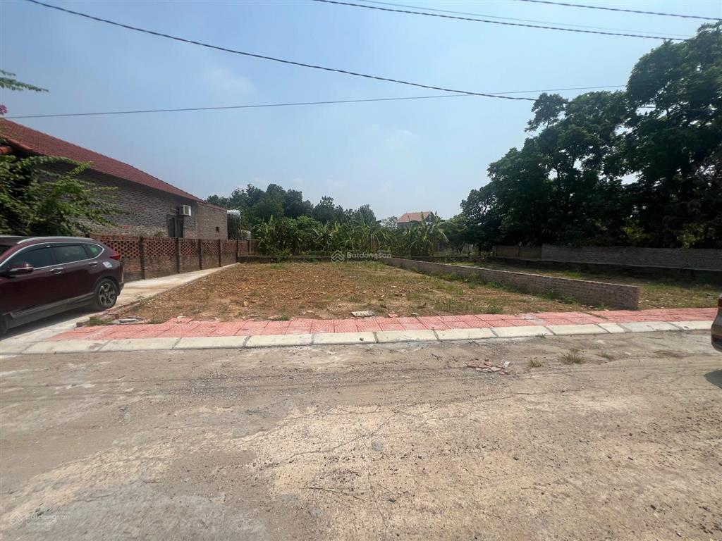 Bán 100m2 đất trung tâm xã minh trí cạnh kcn sạch khuôn thửa vip diện tích 100m 100% thổ cư mt 5m