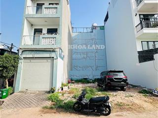 Bán nhanh lô đất đẹp  hẻm xe hơi 6m linh đông, kdc vip khang trang, hoàn công ngay