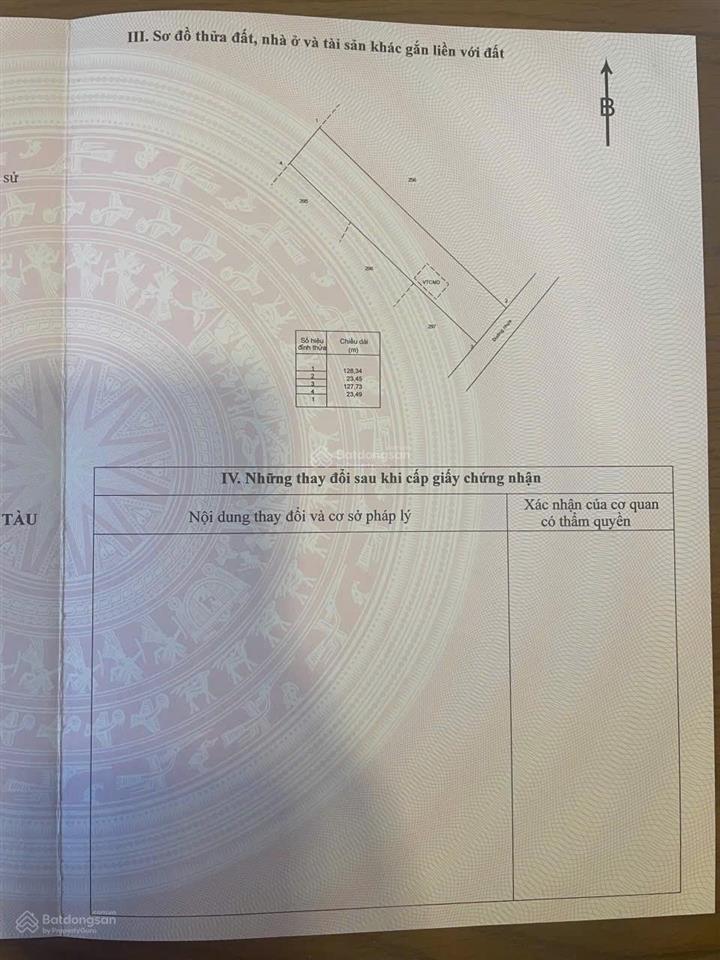 Bán 3 sào (3000m2) tl52 xã long tân giá 9 tỷ, cơ hội đầu tư sinh lời cao