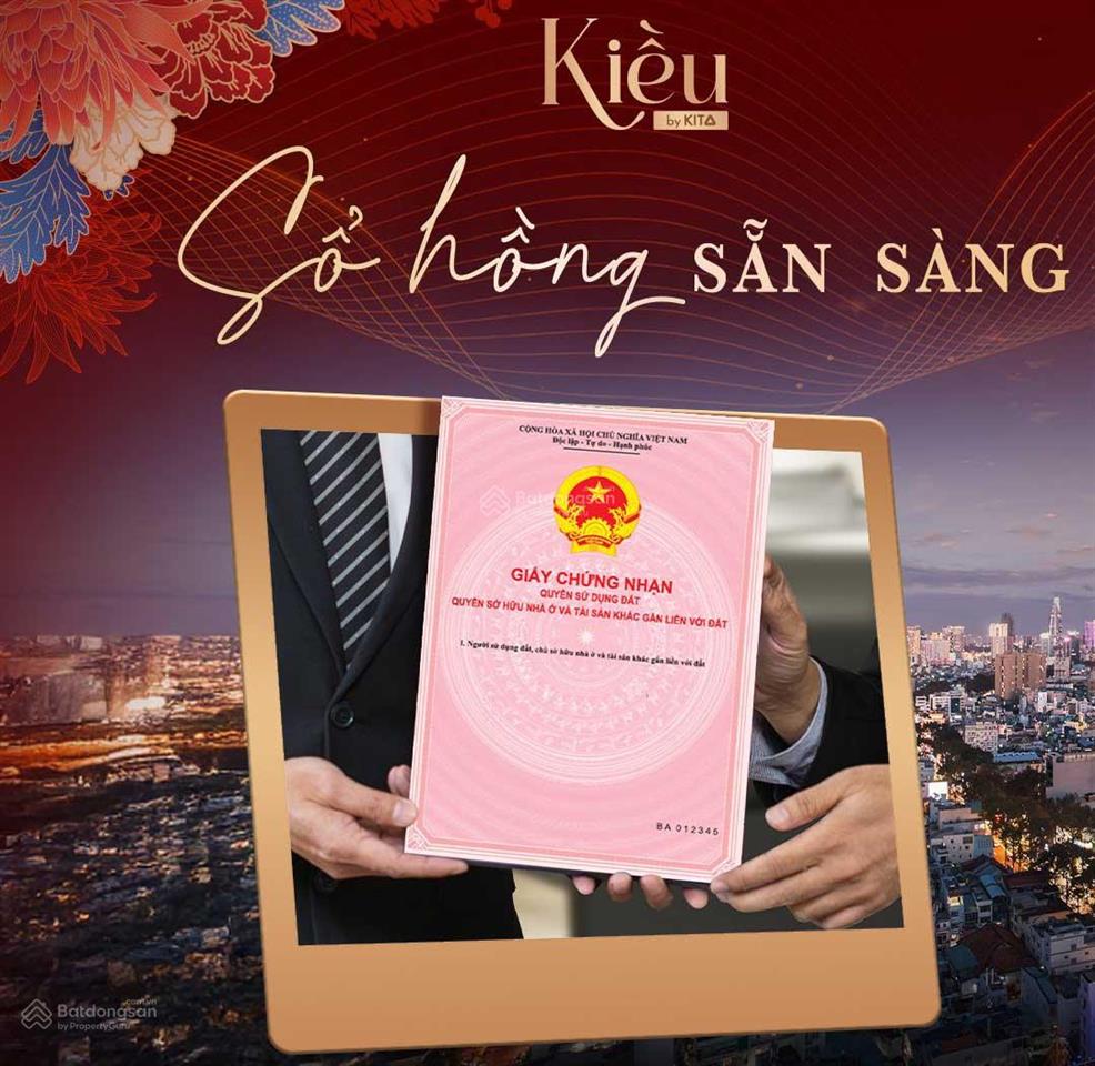 Bán căn hộ 3pn kiều by kita trần hưng đạo giá bán 19 tỷ  quận 5, đã có sổ hồng, nhận nhà ở ngay