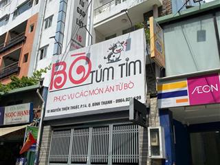 Bán nhàmặt tiền nguyễn thiện thuậtp14bình thạnhdt 5m x20m, 5 tầng, shr, giá 20.5 tỷ(tl)