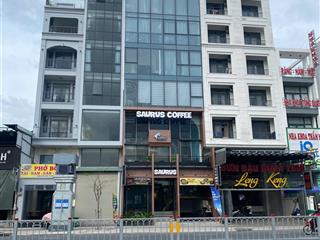 Hạ 15 tỷ! bán tòa nhà mặt tiền dương quảng hàm, p5, gv, (dt 10x25m), h8t+tm, hđt 350tr, giá 70tỷ