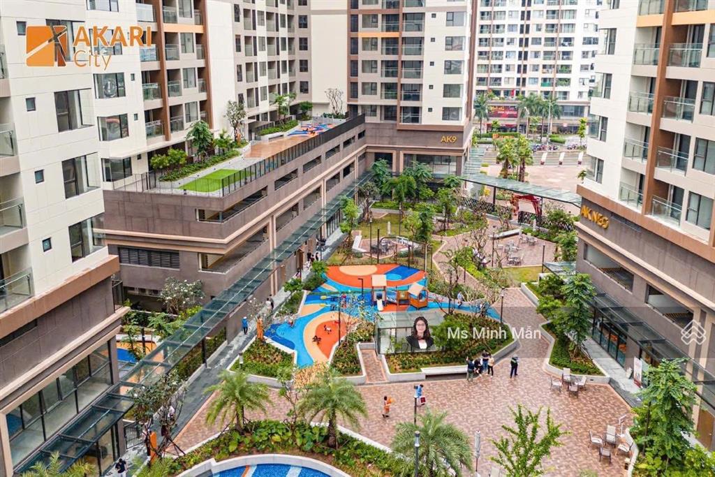 Bán căn góc 2pn chung cư akari city nam long, pháp lý sổ hồng đầy đủ, công chứng nhận nhà ngay