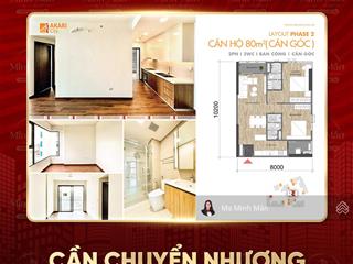 Bán chung cư akari bình tân, căn hộ đã có sổ hồng, 2 phòng ngủ view thành phố, mua nhận nhà ở ngay