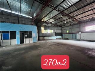 Kho xưởng mini 100m2, 270m2 đường cont linh đông