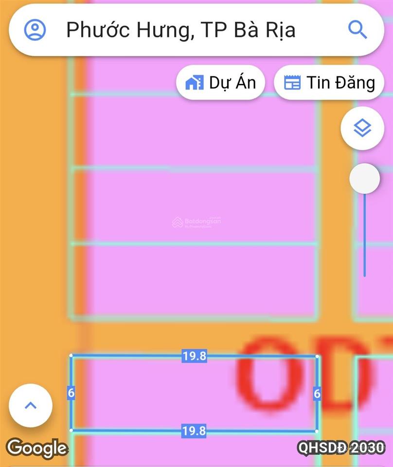 Lô góc thoát hiểm mt đường 3/2, tp bà rịa