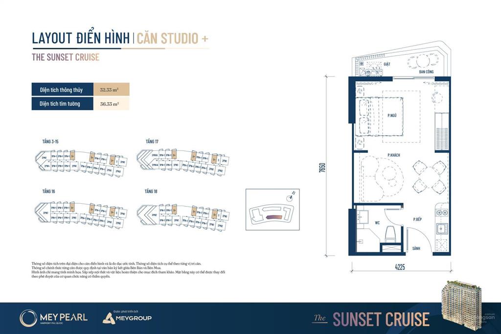 Căn hộ biển meypearl phú quốc  sở hữu lâu dài  c/k 32.5%  tt 21% và 70% cđt hỗ trợ 48 tháng