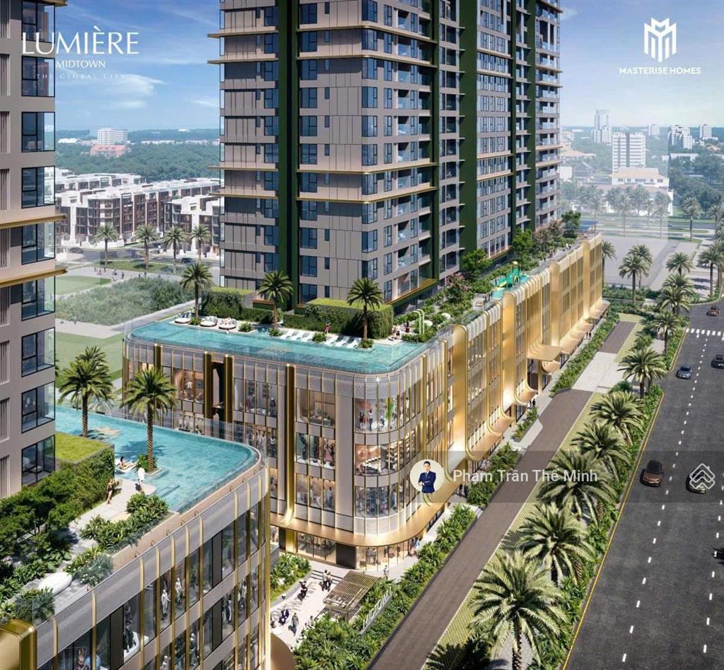 Sở hữu căn hộ cao cấp lumière midtown  the global city. giá tham khảo từ 7.6 tỷ  tt 20% nhận nhà