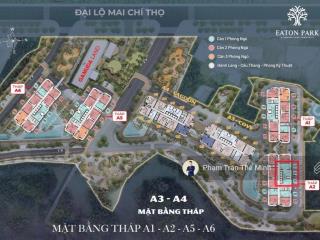 Eaton park  chuyển nhượng suất căn ghép đặc biệt 152.86m2 có thể thiết kế 34pn. giá 25 tỷ all in