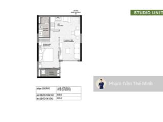 Elysian  chuyển nhượng căn studio 43,61m2 tầng 11 giá bán 3.050 tỷ bao thuế phí sang tên