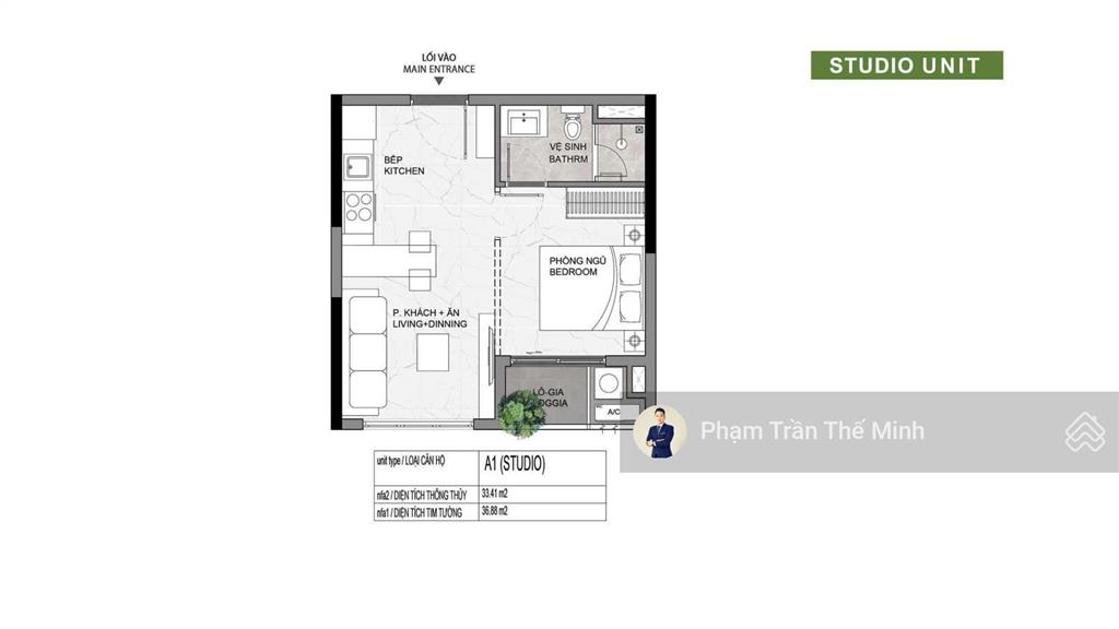 Elysian  chuyển nhượng căn hộ studio 36.88m2 giá hđmb 2.609 tỷ chênh 150 triệu bao phí sang tên