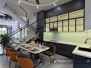 Nhà mới 4 phòng ngủ full nội thất ở ngay, ngang 4.5m, đường 12m. gần ngã 4 vườn lài, gần ngã 4 ga
