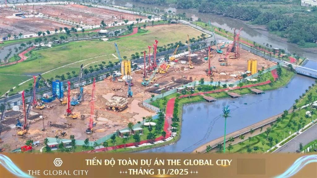 Mở bán căn đẹp nhất dự án global city view kênh đào, view sông