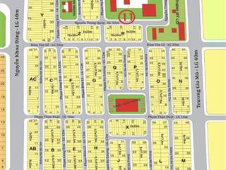 Cần bán gấp đất khu 1 5x20m mt chợ đường phạm thuận duật 150tr/m2 tl giảm sâu, 5,7x17,5  135tr/m