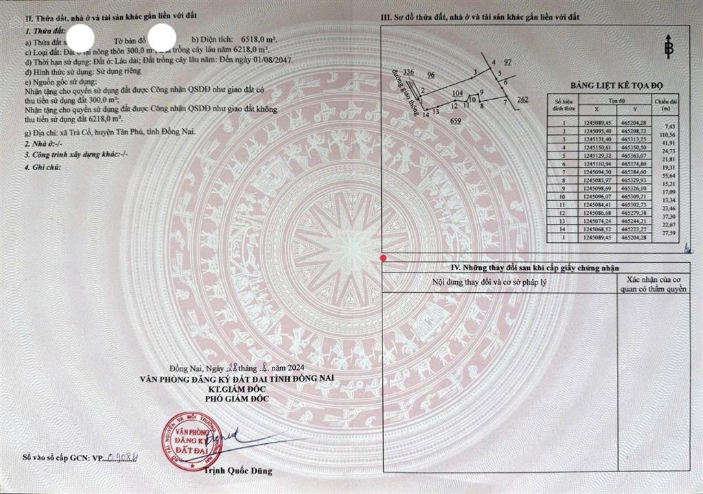 Bán đất gần trung tâm trà cổ, 6518m2 có 300m2 thổ cư giá ngộp giảm hơn 50%, 0937 024 ***