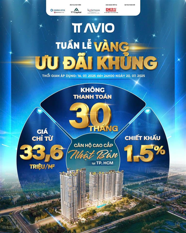 Tuần lễ vàng ưu đãi khủng cùng tt avio ngay kẻo lỡ