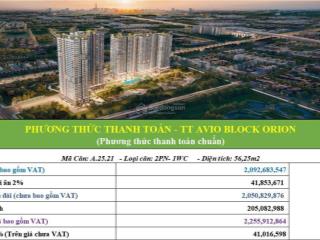 Tt avio  giỏ hàng nội bộ tháp avis, mua trực tiếp từ cđt, chỉ từ 1,990 tỷ/căn.  em ngay