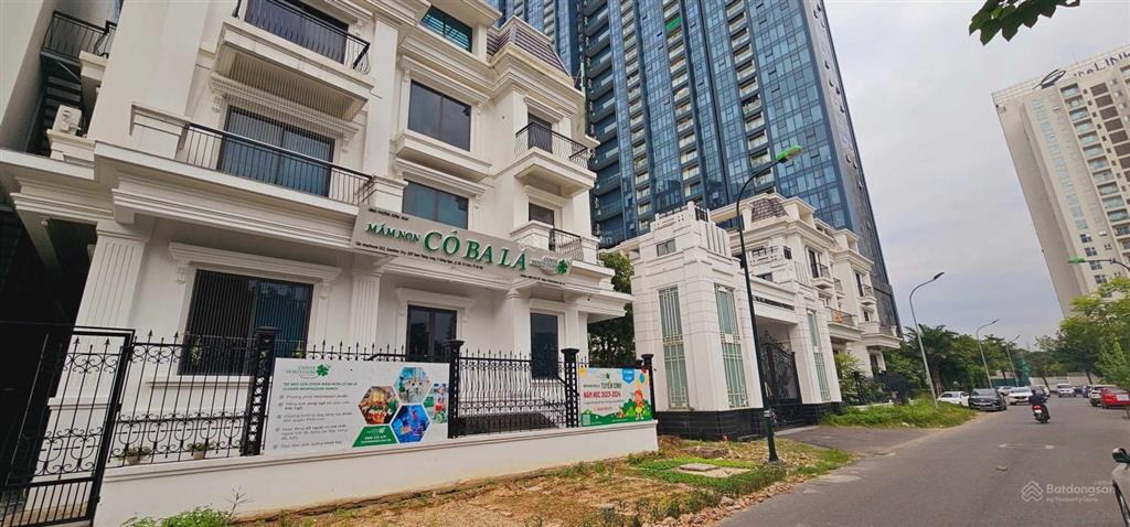 Bán biệt thự shophouse sunshine city vừa ở vừa kinh doanh, căn hiếm mặt công viên trung tâm