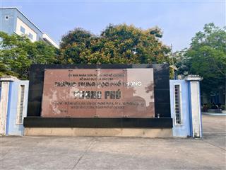 Bán lô biệt thự 8x18m  đối diện trường trường thpt (kdc khang điền)