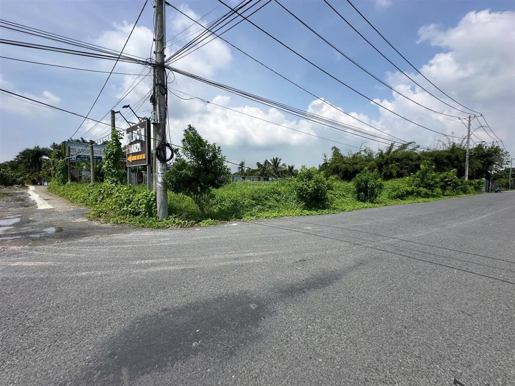 Chính chủ gửi bán lô góc 2 mặt tiền đường liên ấp 4  5, đa phước, bình chánh, 1.900m2 (100m2 thổ)