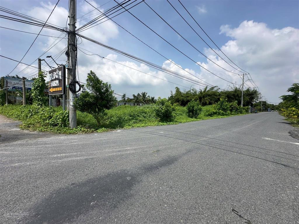 Chính chủ gửi bán lô góc 2 mặt tiền đường liên ấp 4  5, đa phước, bình chánh, 1.900m2 (100m2 thổ)