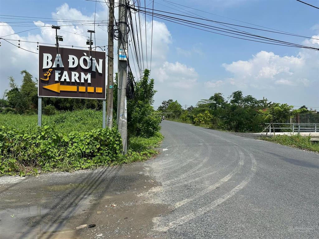 Chính chủ gửi bán lô góc 2 mặt tiền đường liên ấp 4  5, đa phước, bình chánh, 1.900m2 (100m2 thổ)