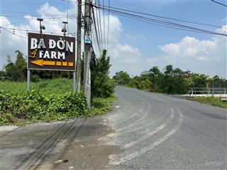 Chính chủ gửi bán lô góc 2 mặt tiền đường liên ấp 4  5, đa phước, bình chánh, 1.900m2 (100m2 thổ)