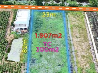 Bán đất thổ cư view sông đường kênh 4, thủ thừa, long an  giá tốt