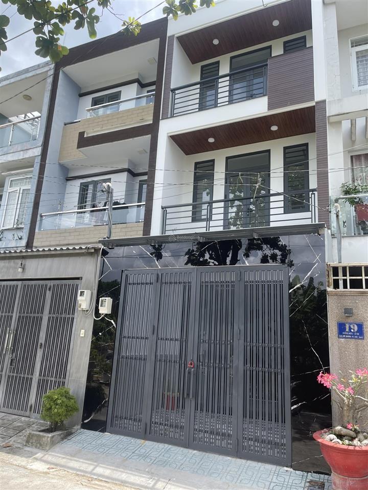 Bán nhà mới xây shr 4x16m khu dân cư an sương, p. tân hưng thuận, q. 12 giá 7,9 tỷ