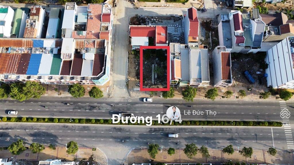 Đất mặt tiền đường 16/4, tp phan rang, ninh thuận, gần vincom, cách biển 1km. ngang 9.2m dài 18m