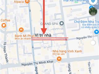 Hàng hiếm nhà hẻm ô tô nguyễn thiện thuật thông qua hùng vương ra chợ đêm, ngang gần 5m. giá 13tỷ