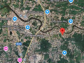 Kẹt tiền cần bán nhanh đất ninh phú giá rẻ, gần trung tâm ninh hoà, cách vincom 2km. giá chỉ 5tr/m²
