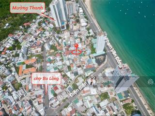 Bán đất đường dương hiến quyền, phường bắc nha trang, gần biển, ngang 14,6m dt 180m2. giá 85tr/m2