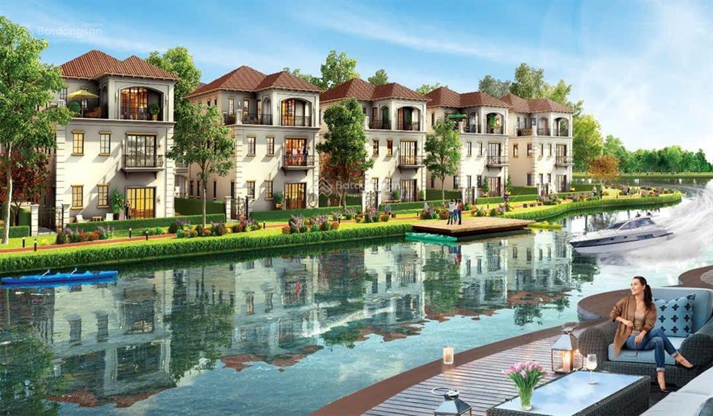 Bán gấp biệt thự đảo khoáng nóng ven sông hồng, có bến du thuyền đẹp nhất alluvia xuân cầu hưng yên