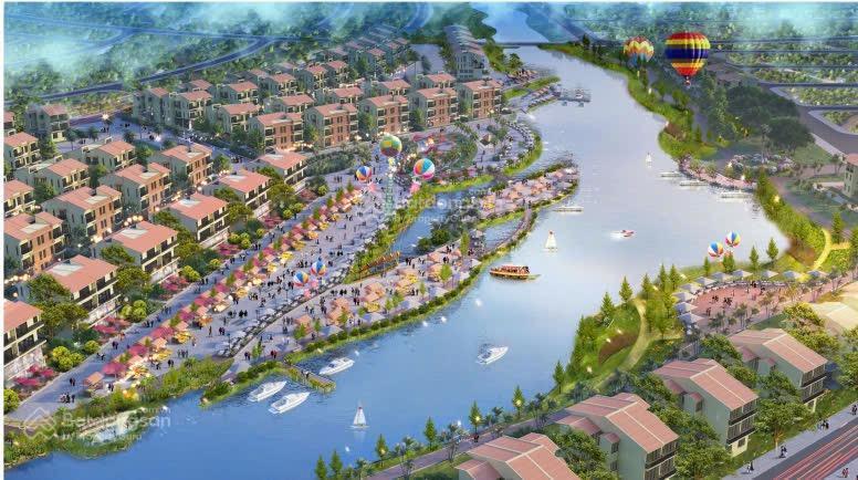 Bán gấp biệt thự đảo khoáng nóng ven sông hồng, có bến du thuyền đẹp nhất alluvia xuân cầu hưng yên