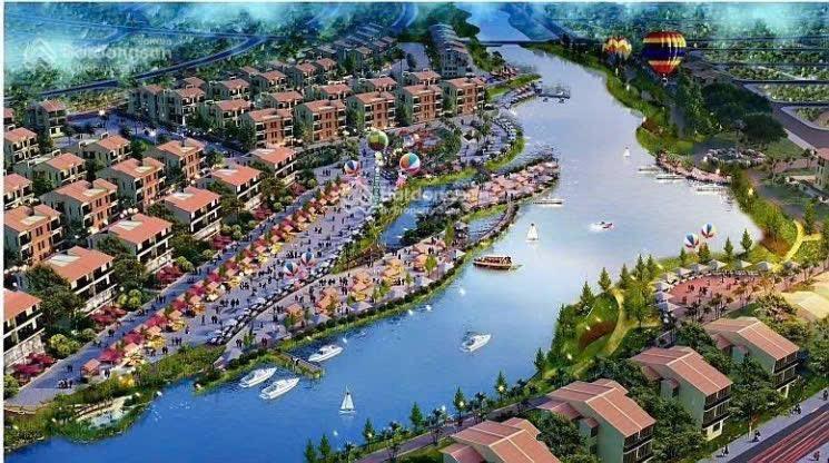 Bán gấp biệt thự đảo khoáng nóng ven sông hồng, có bến du thuyền đẹp nhất alluvia xuân cầu hưng yên