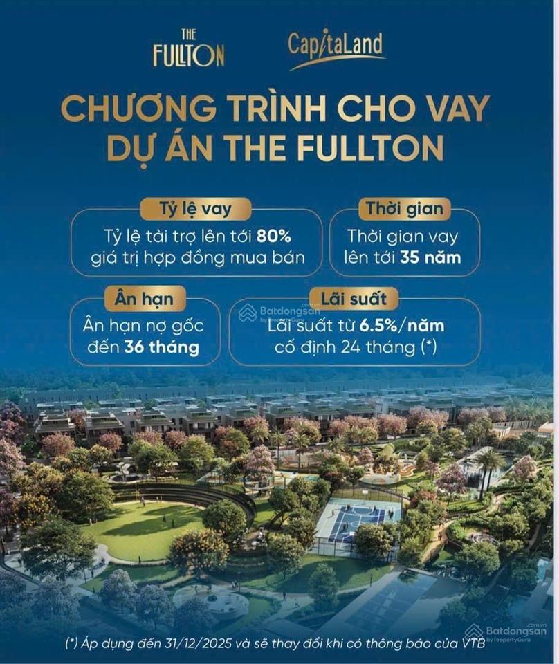 1 suất ngoại giao duy nhất pool villa góc vip view bể bơi, công viên giá tốt nhất the fullton d'cap