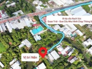 Nền 207m2 cln gần lộ 40m  vị trí đẹp view bờ kè  bán gấp giá rẻ