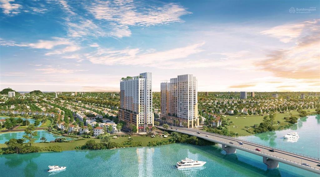 3.8 tỷ/căn góc 2pn 70m2 view sông tại căn hộ spana của sun group mở bán gd1