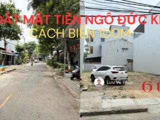 Bán 2 lô liền kề đường ngô đức kế, thanh khê gần biển, dt 140m2/lô, giá 6 tỷ