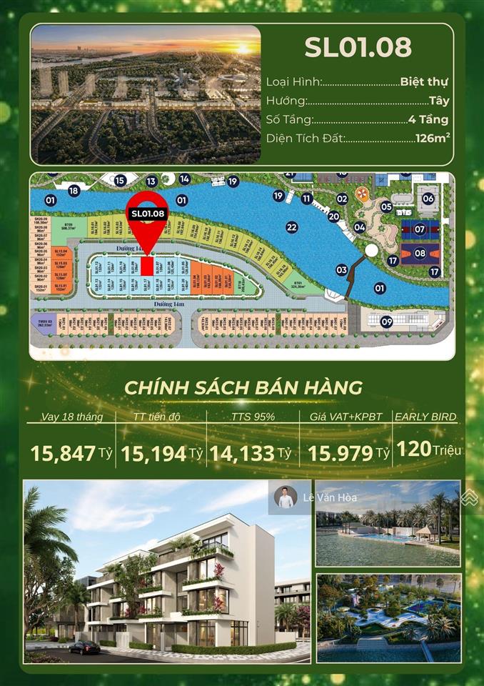 Bán biệt thự song lập 4 tầng tại bạch đằng 1288, giá 11,1 tỷ.  em hoà 0969 149 ***