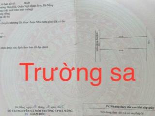 Bán Đất đường Trường Sa, 245m2,H:Đông Nam,giá:110tr/m