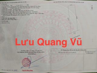Bán Đất đường Lưu Quang Vũ, 96m2,H:Nam,giá:3,4 tỷ