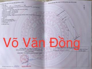 Bán Đất đường Võ Văn Đồng, 90m2,H:Bắc,giá:4,6 tỷ
