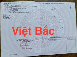 Bán Đất đường Việt Bắc, 80m2,H:Nam,giá:4,4 ty