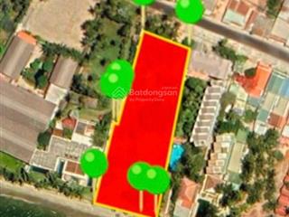 Bán đất mặt đường + mặt biển huỳnh thúc kháng  mũi né, 3350m2, giá ưu đãi