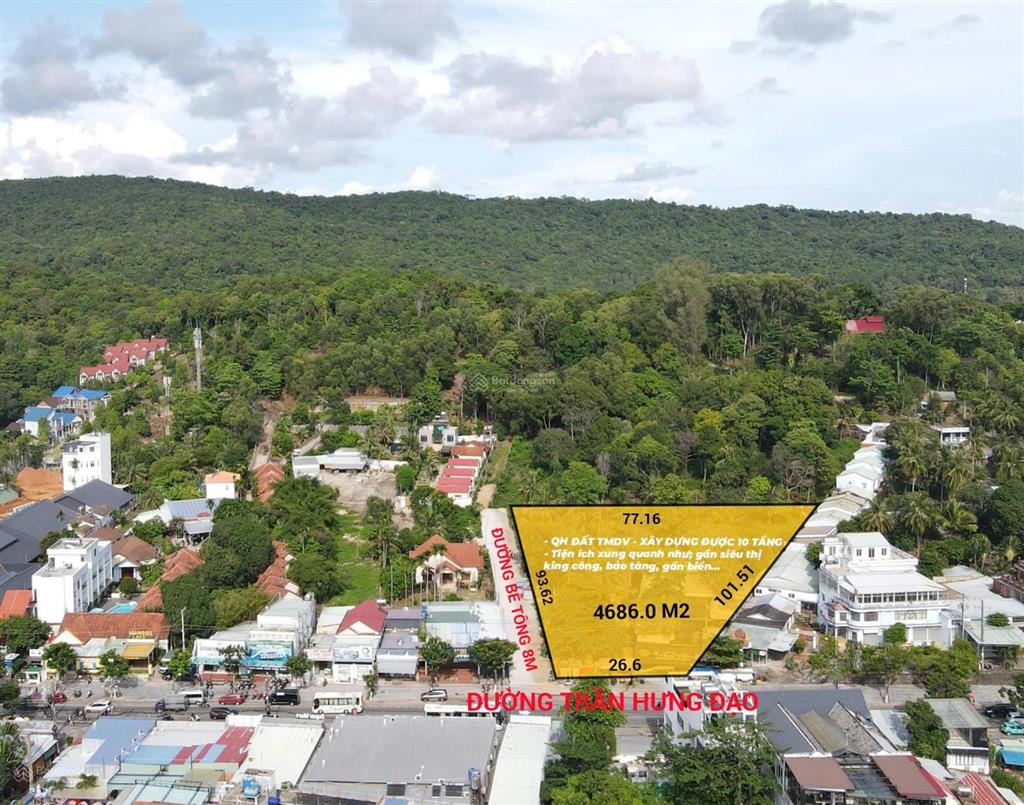 Chính chủ bán đất đường 30/4, dương tơ, phú quốc, 45 triệu, 5830m2, vị trí đẹp, giá đầu tư siêu hời